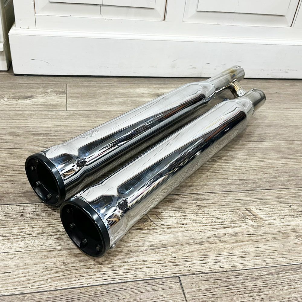 COBRA 3インチ スリップオンマフラー RACE PRO TIPS クローム 2000