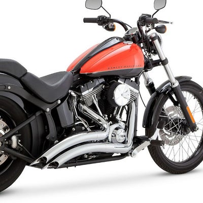 TCソフテイル用 Vance&Hines ビッグラディウス2-2｜ハーレーカスタム 