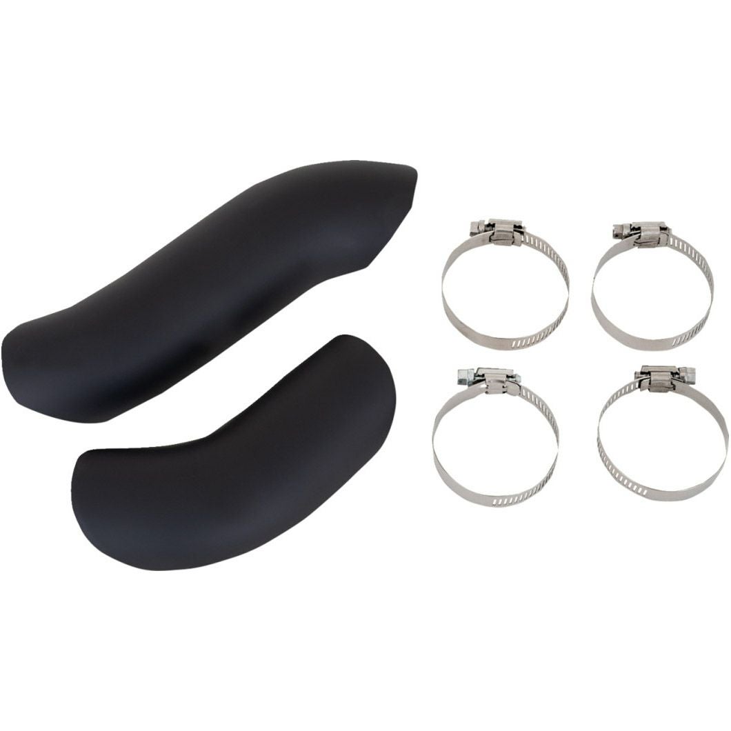 M8 ツーリング ハイアウトプット RR フルエキゾーストマフラー用 ヒートシールド (ブラック) バンスアンドハインズ1