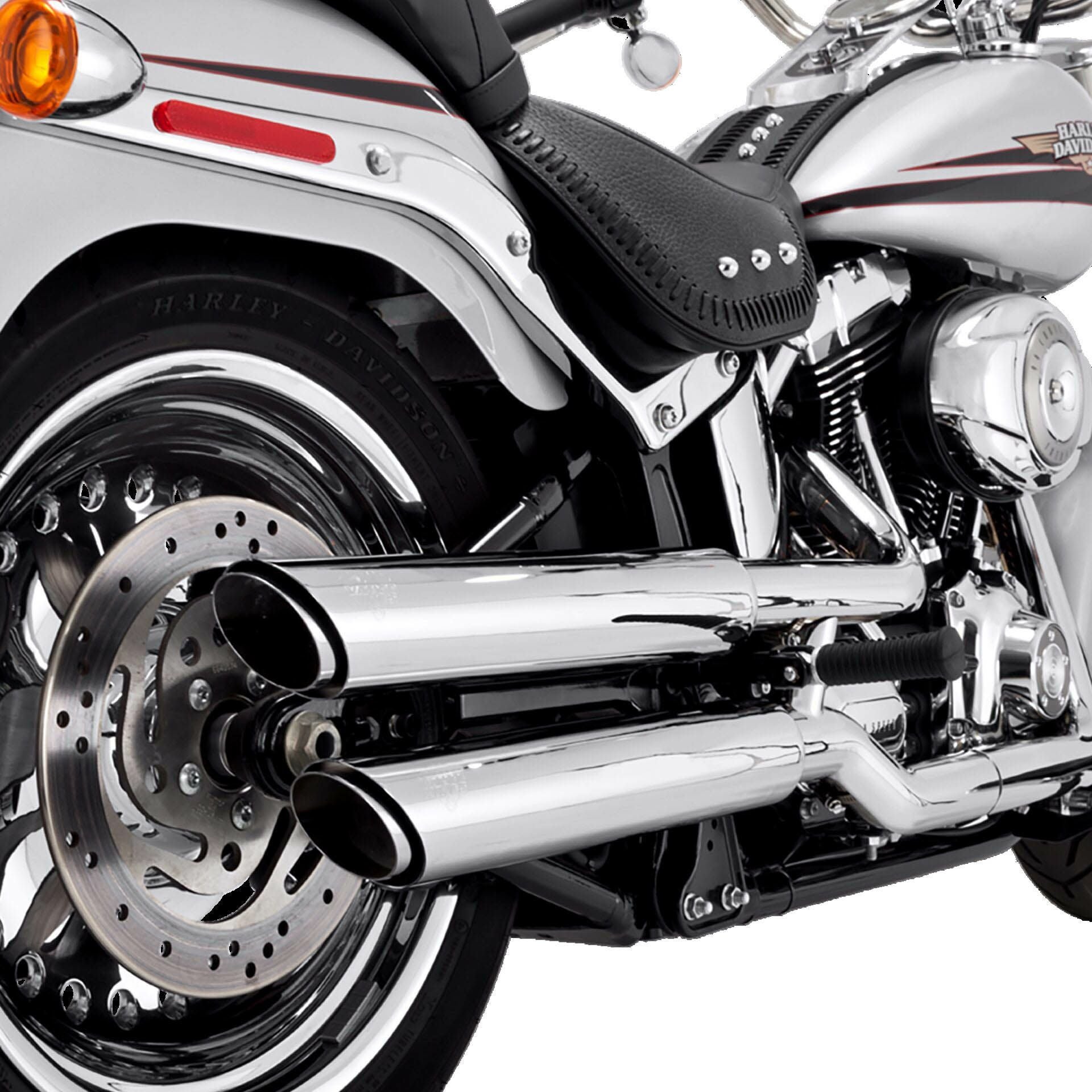 2007～2017 ソフテイル ファットボーイ、デュース 3インチ・ツイン