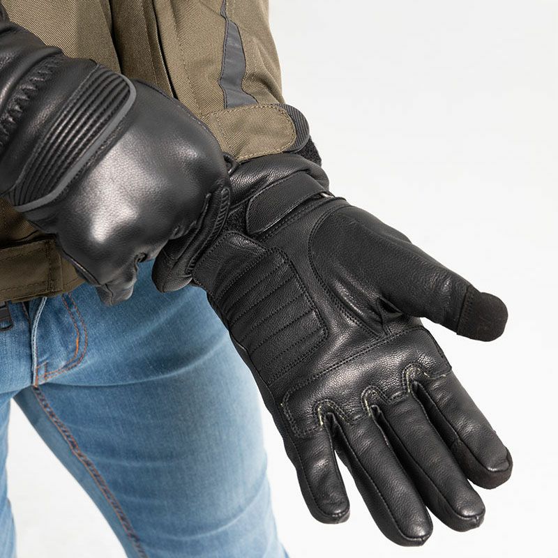 LYON MAN ウインター レザーグローブ ブラック By City 2