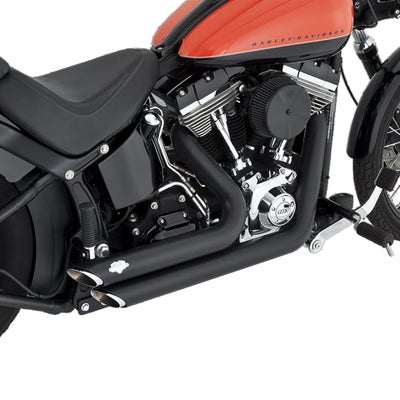 TCソフテイル用 Vance&Hines ショートショット・スタッガード 