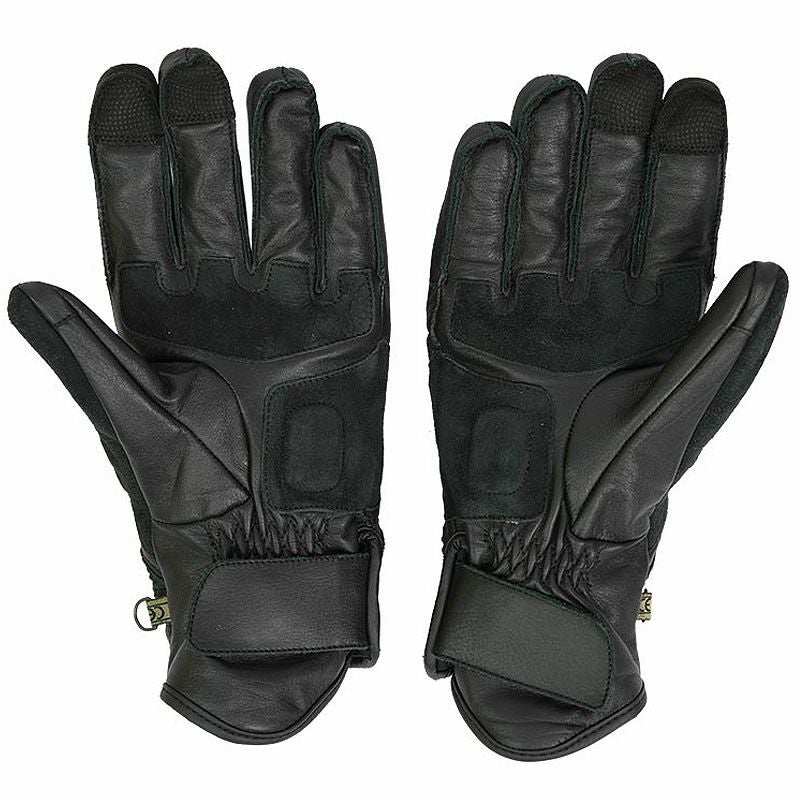 CAFE 3 MAN ウインター レザーグローブ ブラック By City 3