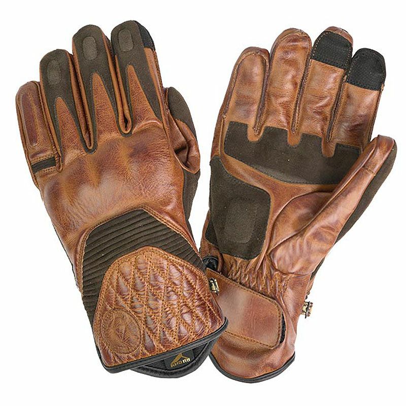 CAFE 3 MAN ウインター レザーグローブ ブラウン By City