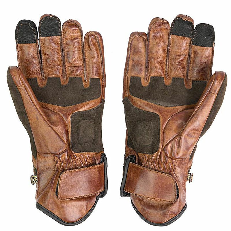 CAFE 3 MAN ウインター レザーグローブ ブラウン By City 3