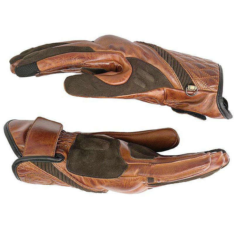 CAFE 3 MAN ウインター レザーグローブ ブラウン By City 4