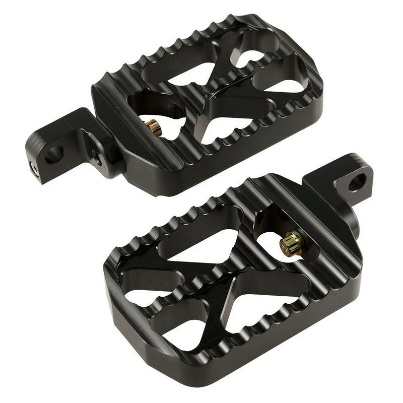 スポーツスター フォーティ―エイト、セブンティーツー、ロードスター ベアクロウ ライダーフットペグ （ブラック) ジョーカーマシン