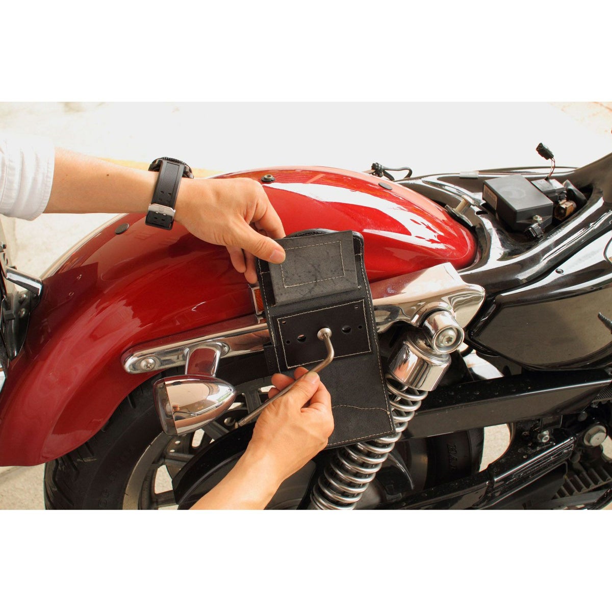 デグナー レザーETCケース (ブラック)9