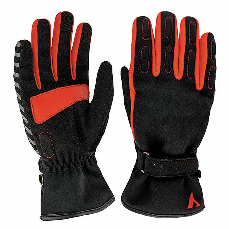 Portland 2 MAN ウインター グローブ ブラック/レッド By City