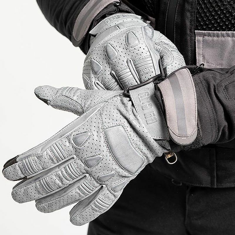 PILOT 2 MAN レザーグローブ グレー By City