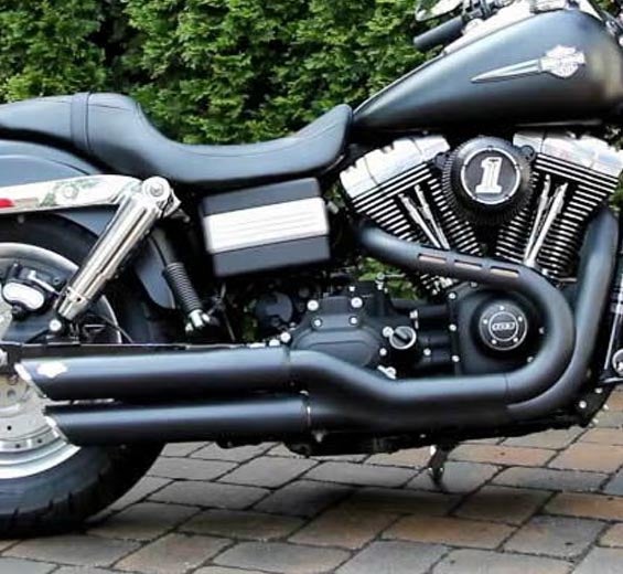 代引可★ダイナ用バンス&ハインズマフラー　◆FXD FXDC FXDL ダイナ(DYNA)FXD,FXDL,FXDC,FXDB用スリップオン・マフラー｜ハーレー