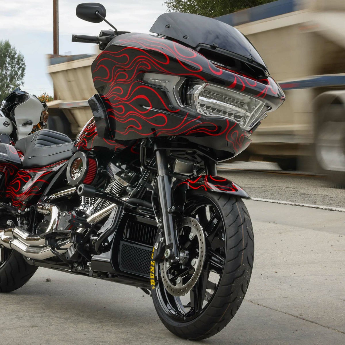 2024以降 ロードグライド ボトムトリプルツリー (ブラック) スラッシンサプライ7