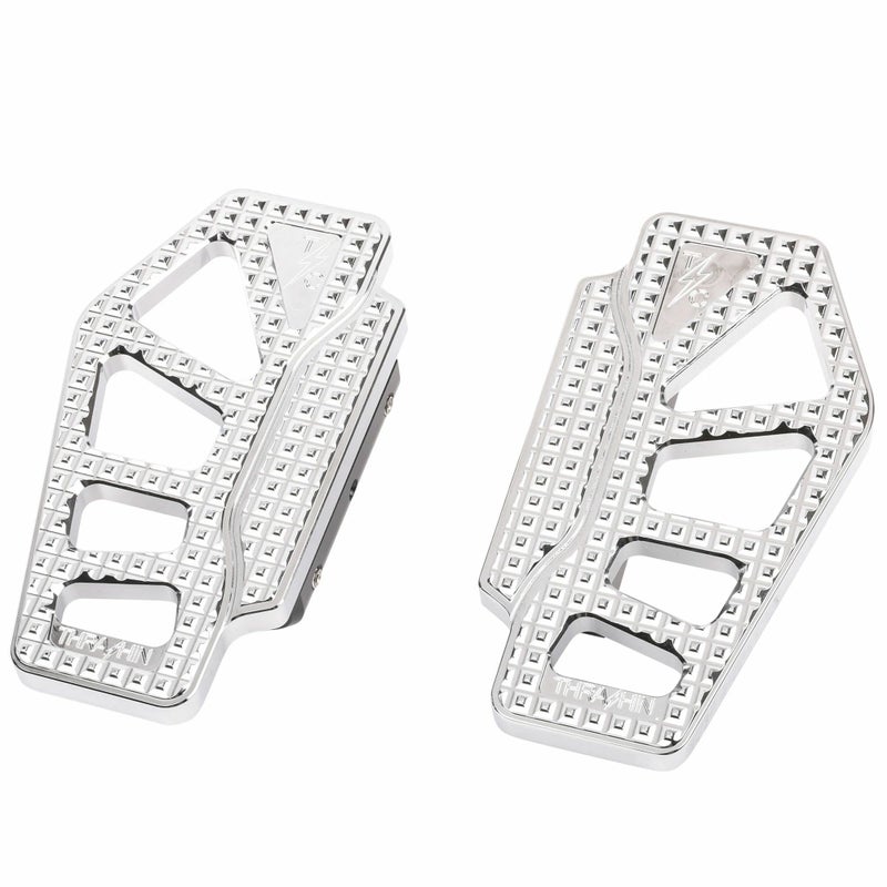 ツーリング、トライク APEX・パッセンジャーフロアボード (クローム) スラッシンサプライ