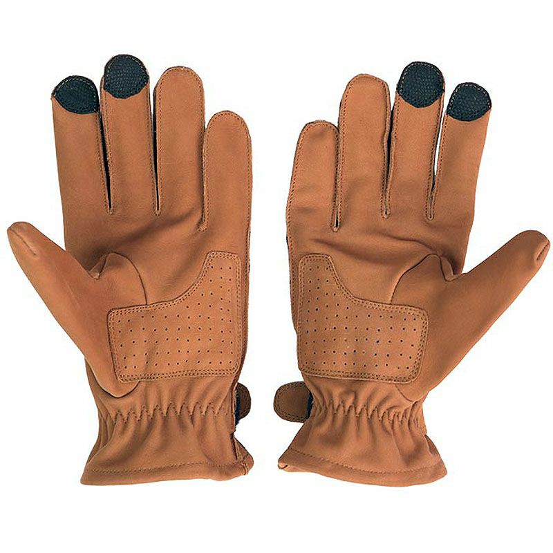 TEXAS MAN スエード調 レザーグローブ ブラウン By City 3