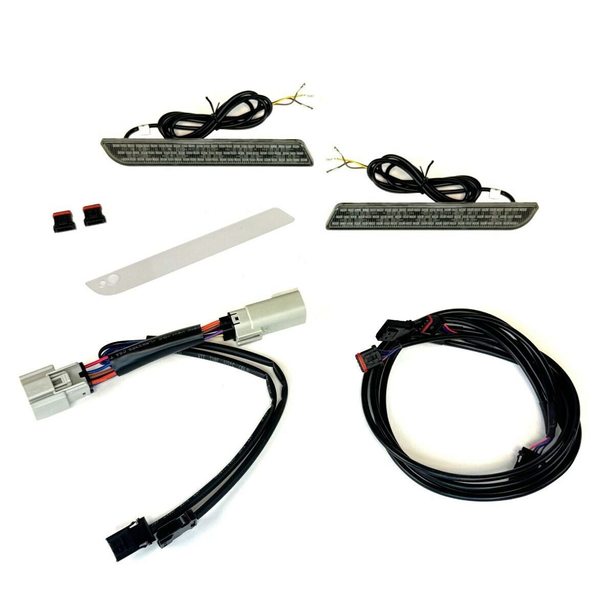 トライク用 LEDフェンダーリフレクターライト (スモークレンズ) カスタムダイナミクス1