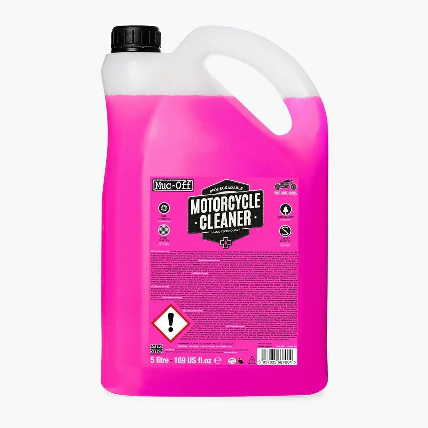Muc-Off ナノテック モーターサイクル クリーナー 5L |ハーレーパーツ