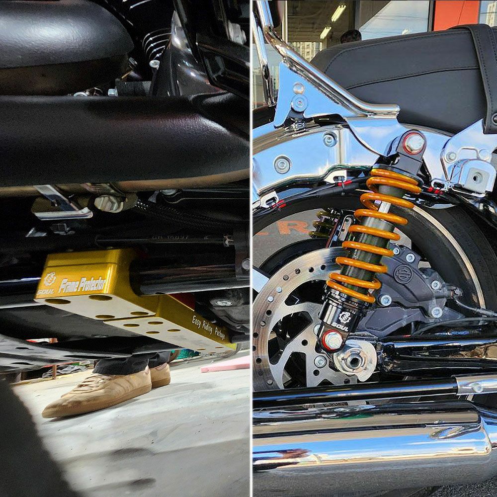 ハーレー、ツーリング用 ローダウンサス｜ハーレーカスタムパーツ専門店