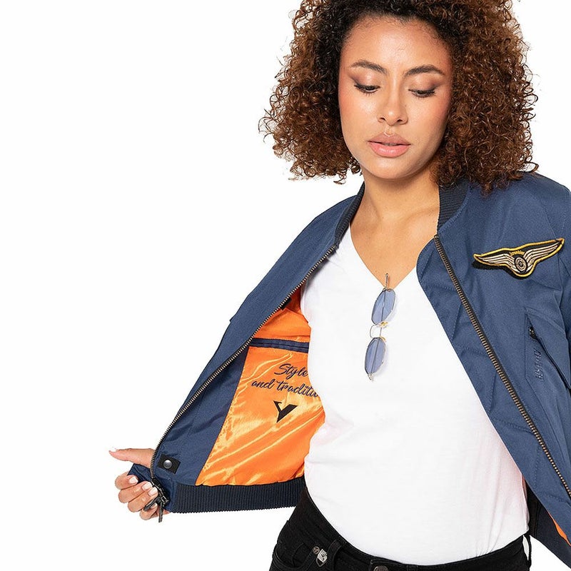 MAVERIK LADY レディース ウインター ジャケット ブルー By City 5