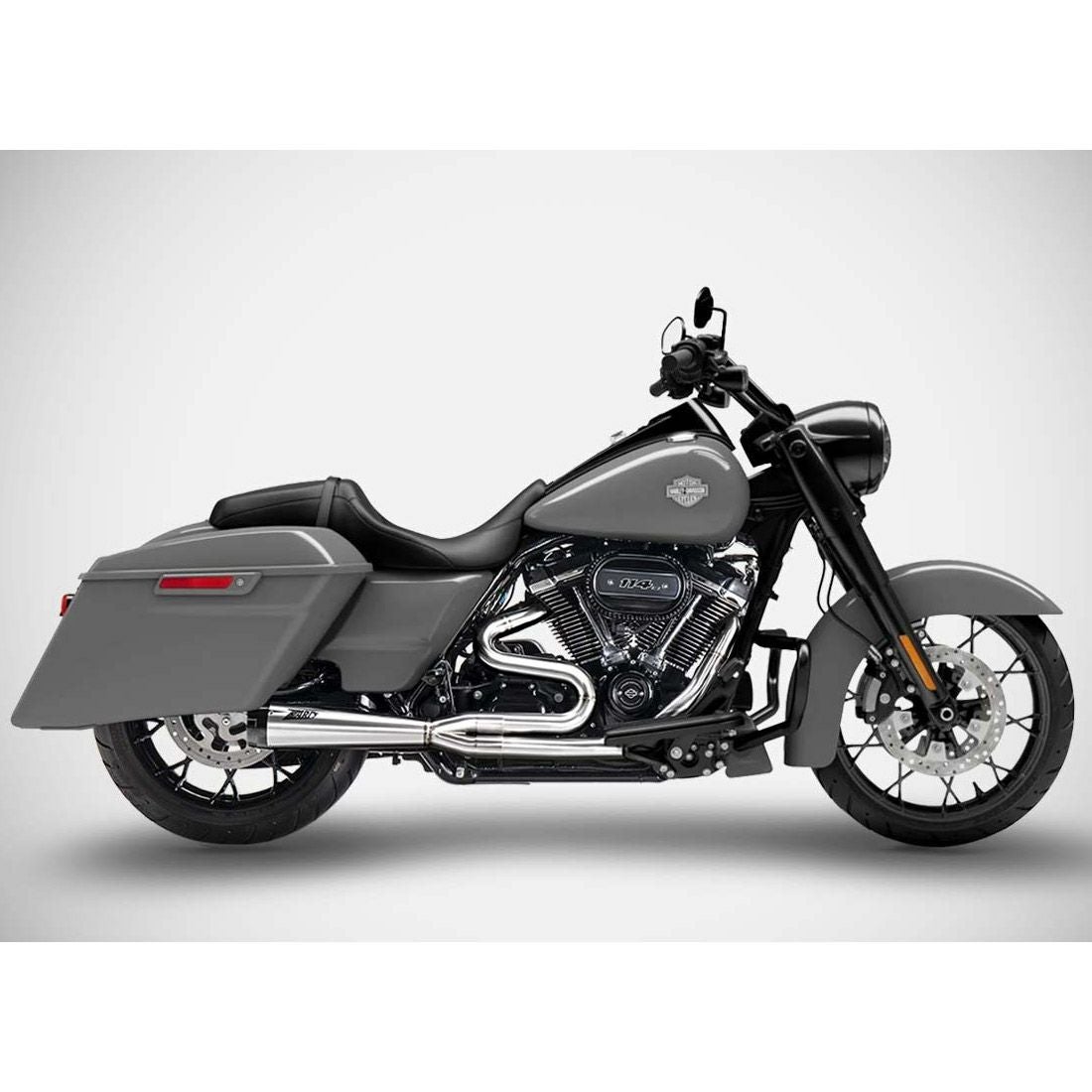 2024以降 ツーリング 2-1 フルエキゾーストマフラー (ポリッシュ) ザード1