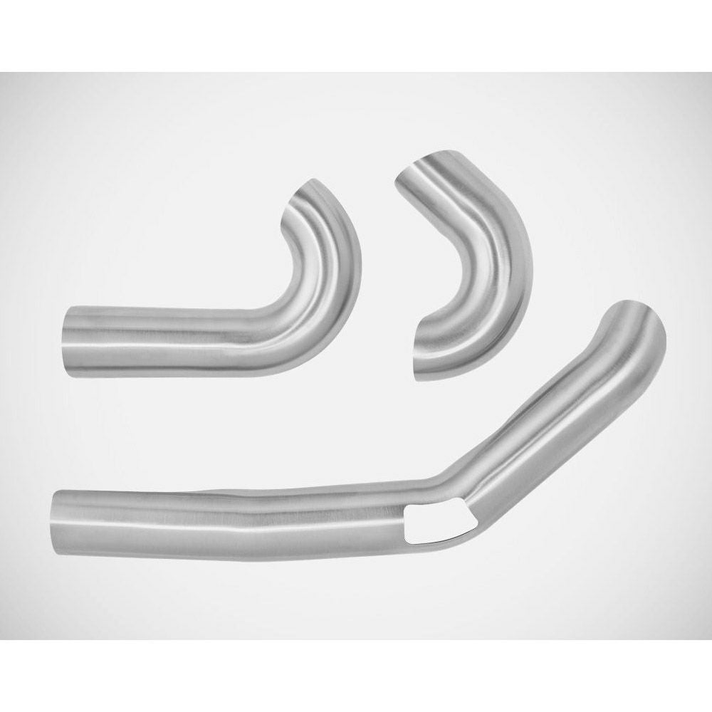  2024以降 ツーリング 2-1 フルエキゾーストマフラー用 ヒートシールド (ステンレス) ザード2