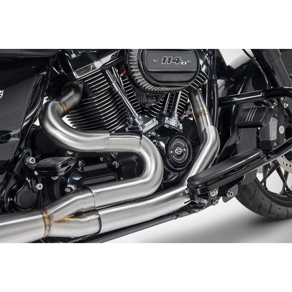  2024以降 ツーリング 2-1 フルエキゾーストマフラー用 ヒートシールド (ステンレス) ザード3