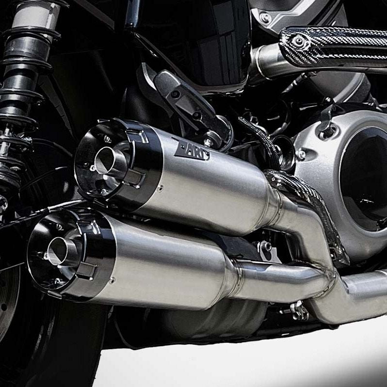 ナイトスター RH975/S 2-1-2 フルエキゾーストマフラー EURO5 (チタンシルバー) ザード