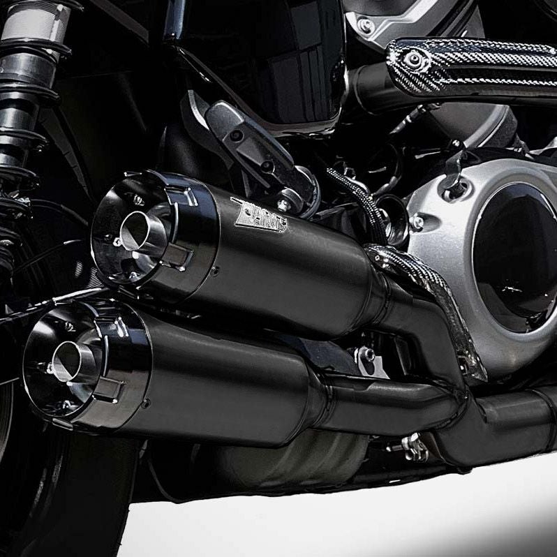 ナイトスター RH975/S 2-1-2 フルエキゾーストマフラー EURO5 (ブラック) ザード