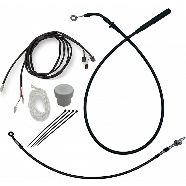 2021～2023 ストリートグライド、エレクトラグライド 16インチハンドル用 イージーインストールキット (ブラック) ファットバガー1