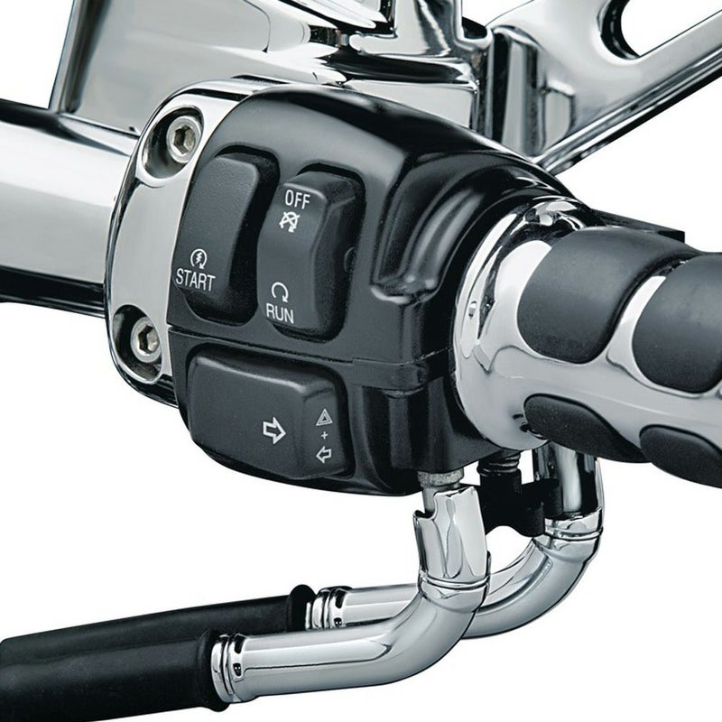 クリアキン　クローム スロットル&アイドルケーブルカバー-01