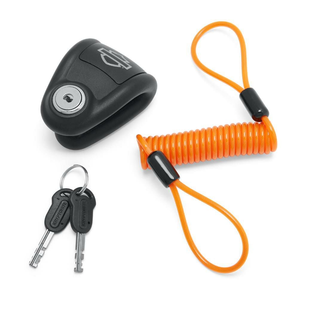 ハーレー サイレン付 ブレーキディスクロック1