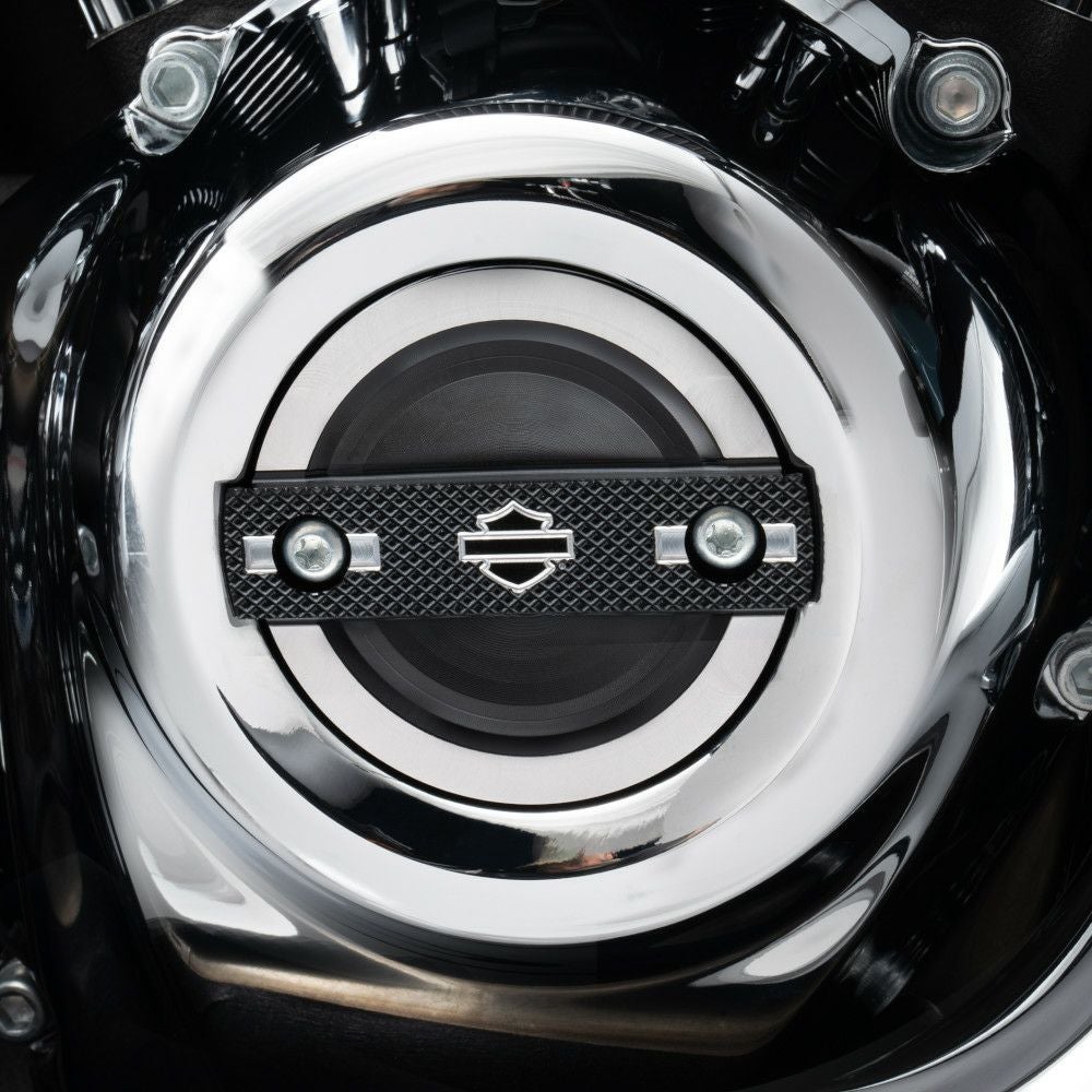 スイッチバック タイマーカバー (クリアアノダイズ) 【M8 ツーリング、ソフテイル、トライク】