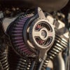 1991～2021 スポーツスター ブラント ラジアル ハイフローエアクリーナー (ブラックOPS) ローランドサンズデザイン