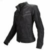 SUMMER ROUTE LADY レディース バイクジャケット ブラック By City