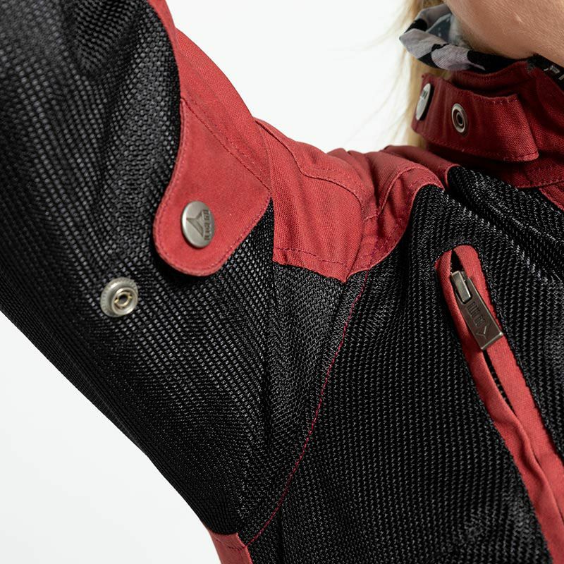 TENEREE VENTY 3 LADY レディース バイクジャケット バーガンディー By City 10