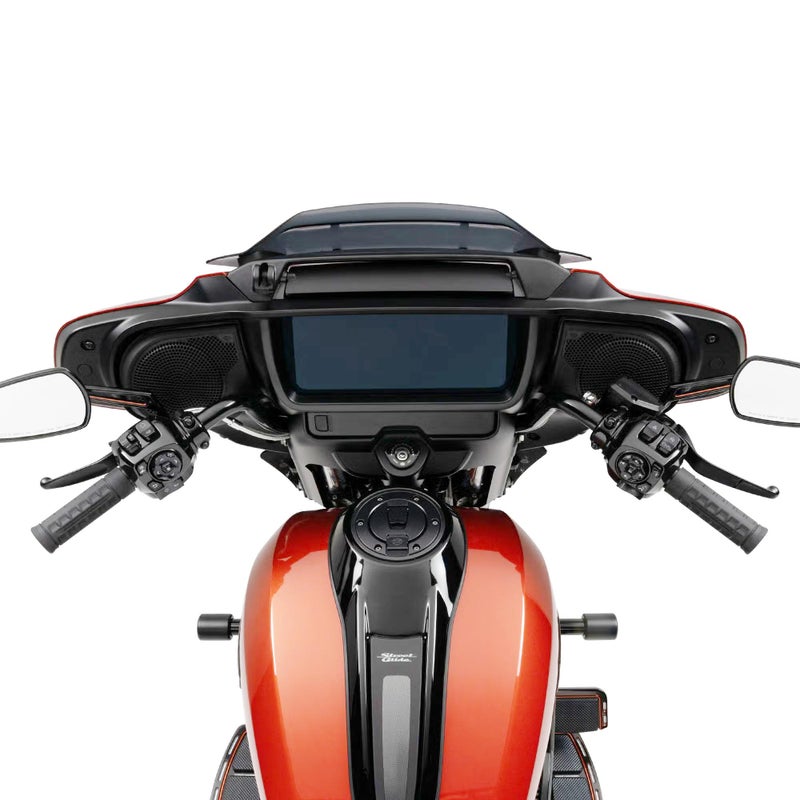 2024以降 ストリートグライド バットウィング トールボーイハンドルバー (グロスブラック)