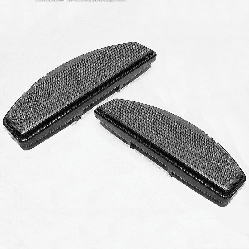 M8ソフテイル ファットボーイ、ヘリテイジクラシック、スリム、デラックス ライダーフットボード (ブラック) Vファクター