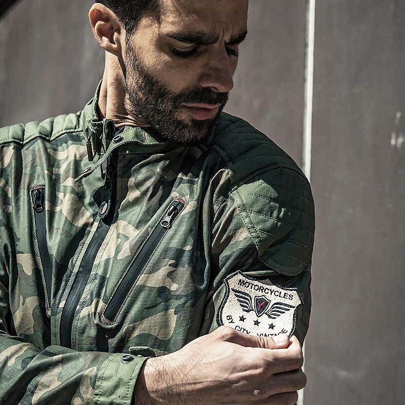 SPRING 2 MAN CAMU バイクジャケット By City 3