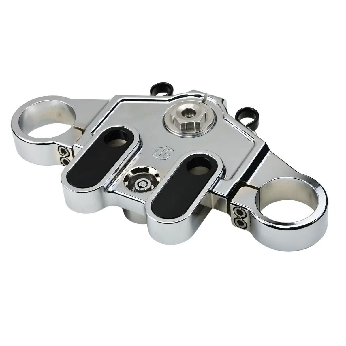 2023以降 CVOロードグライド/ST トップトリプルツリー (クローム) オリジナルガレージモト