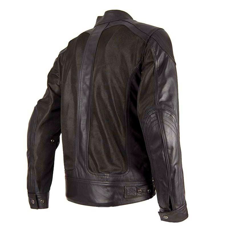 SAHARA MAN レザーメッシュ バイクジャケット ブラウン By City 2