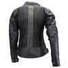 SAHARA LADY レディース レザーメッシュ バイクジャケット ブラック By City 10