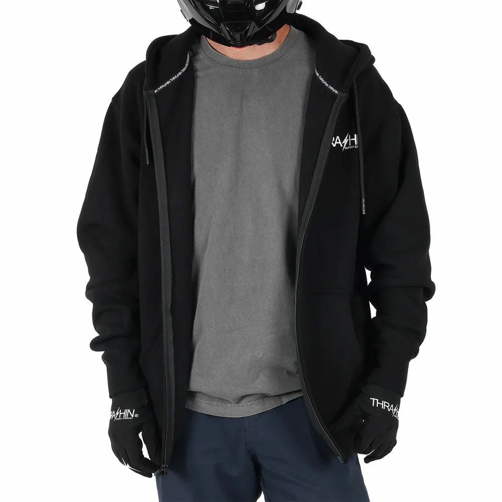 スラッシンサプライ(THRASHIN SUPPLY) 「Classic」 ジップアップパーカー 