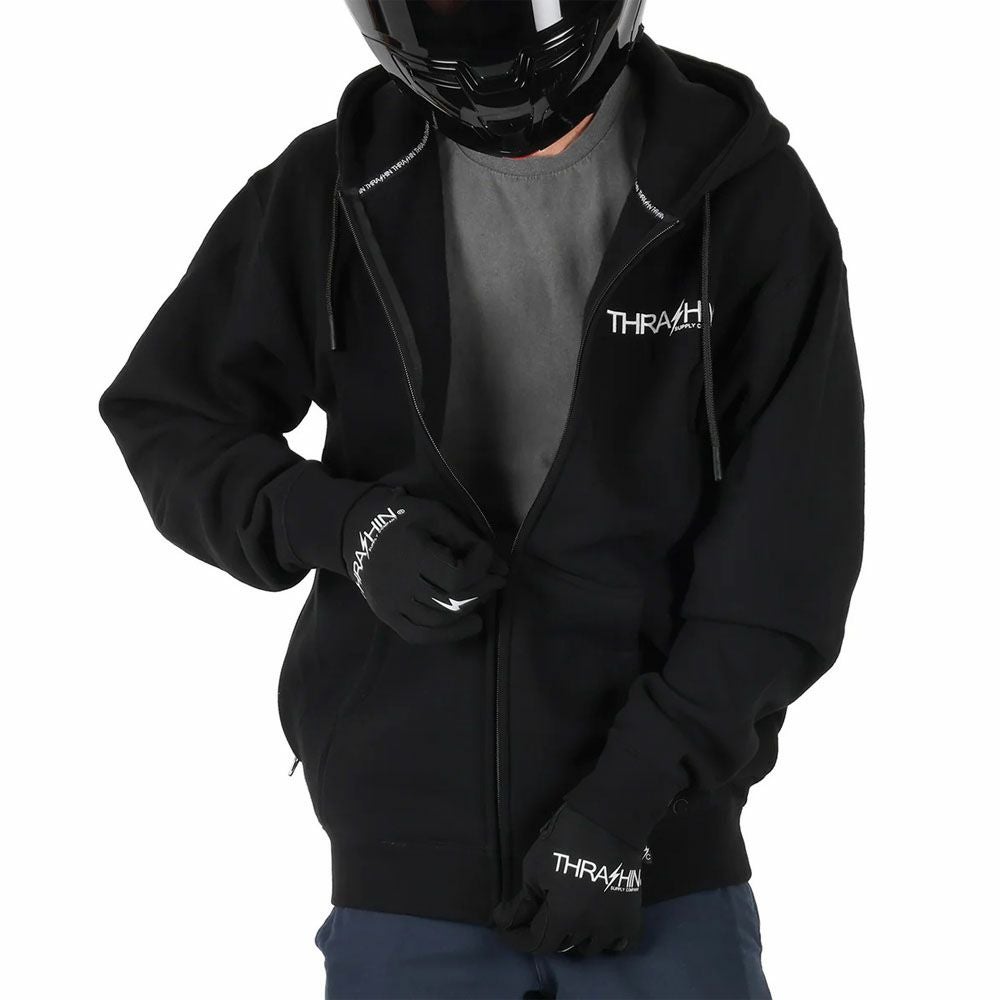 スラッシンサプライ(THRASHIN SUPPLY) 「Classic」 ジップアップパーカー 