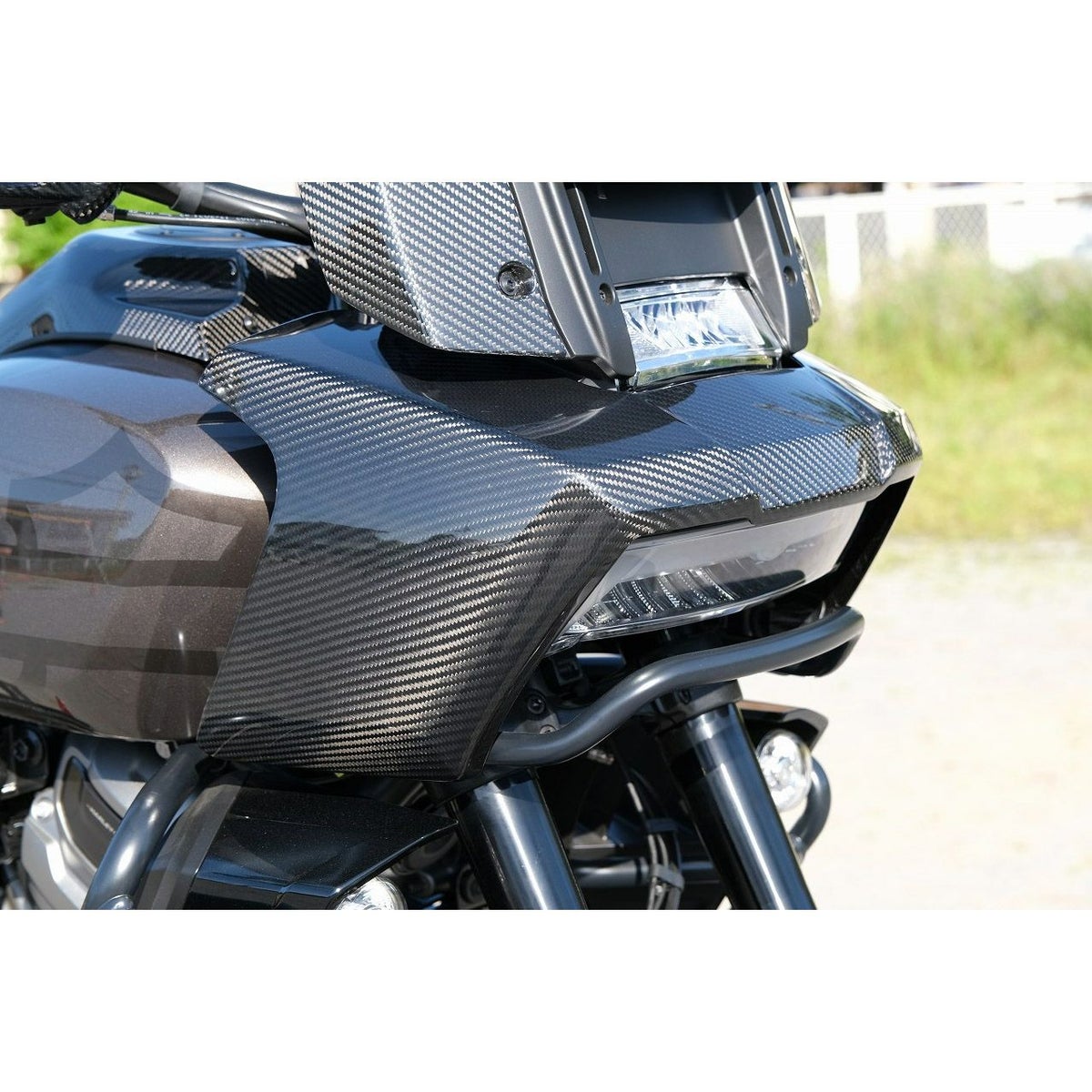 パンアメリカ ドライカーボンアッパーカウル (フォージド/艶有り) SPEEDRA1