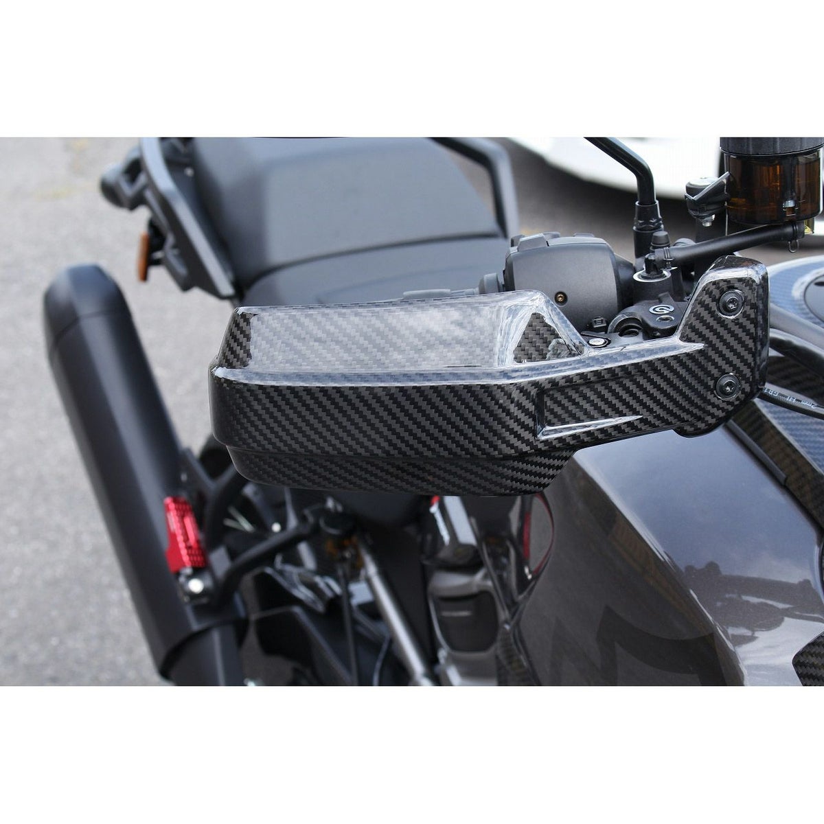 パンアメリカ ドライカーボンハンドガード (綾織り/艶有り) SPEEDRA3