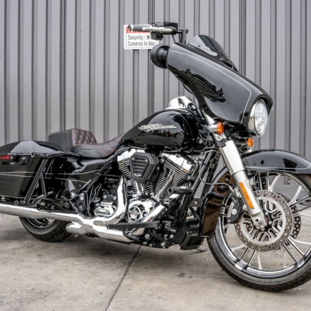 Burly Brand ツーリングモデル用 Brawler クラッシュバー ブラック