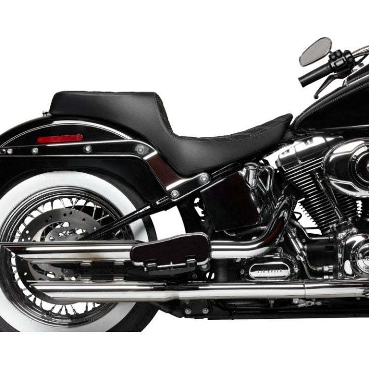 2000～2017 FLソフテイル、2000～2005 FXソフテイル プレデター3 2UPシート (ダブルダイアモンド/シルバー)1