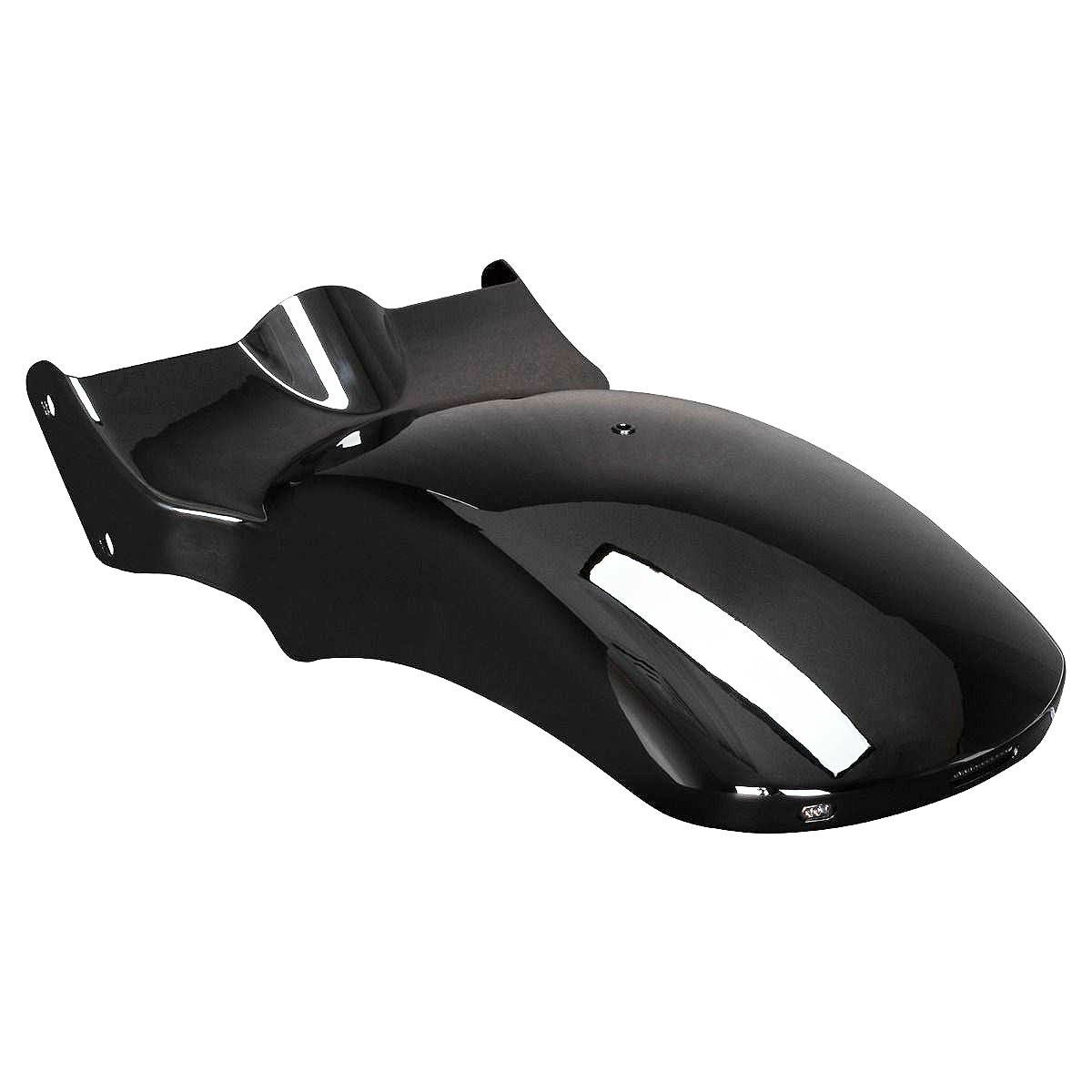 M8 ブレイクアウト ファットボーイ ワイドボバー リアフェンダー LEDテール、ウインカーセット ビビッドブラック HOGWORKZ 3