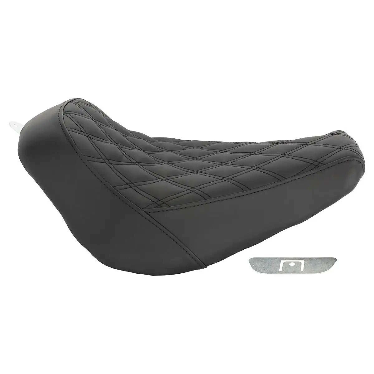 M8 ブレイクアウト ファットボーイ ワイドボバー リアフェンダー用 ソロシート ダイアモンドステッチ HOGWORKZ 4