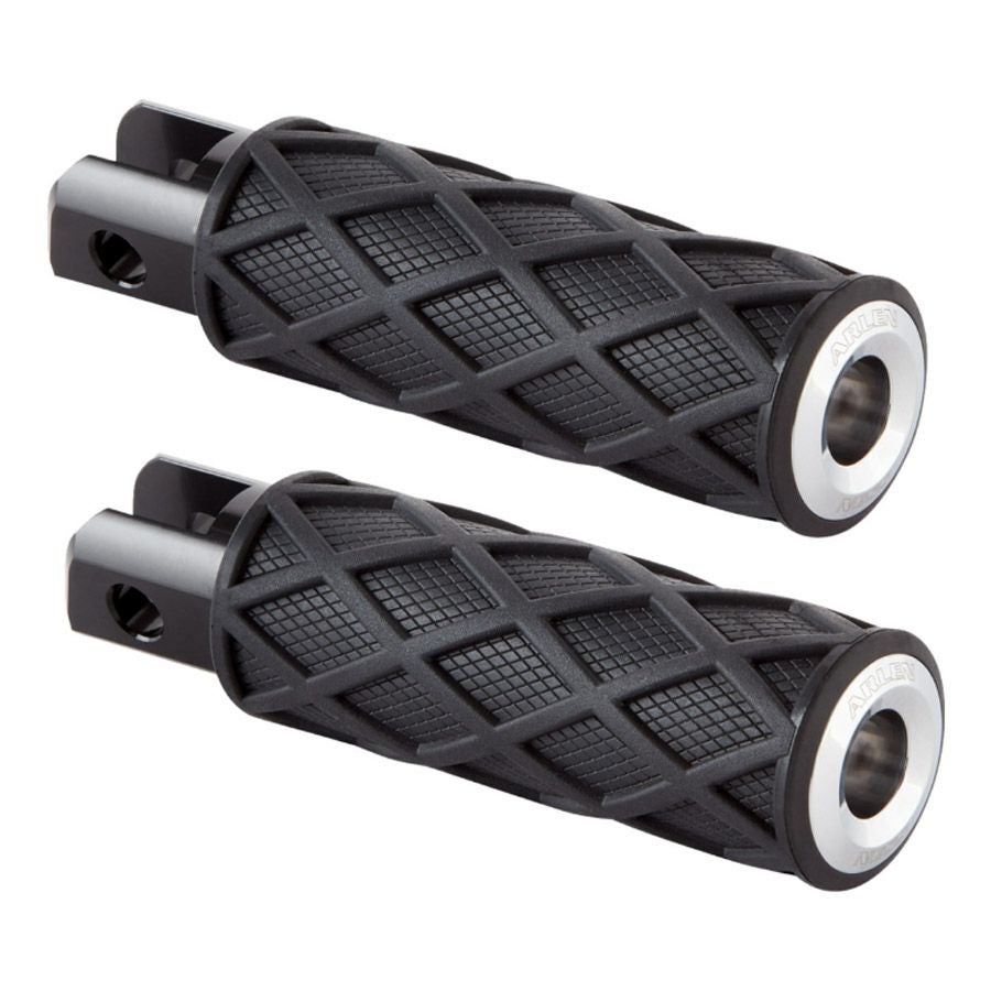 M8 ソフテイル、スポーツスターS、ナイトスター、パンアメリカ ダイアモンド ライダーフットペグ (クローム) アレンネス