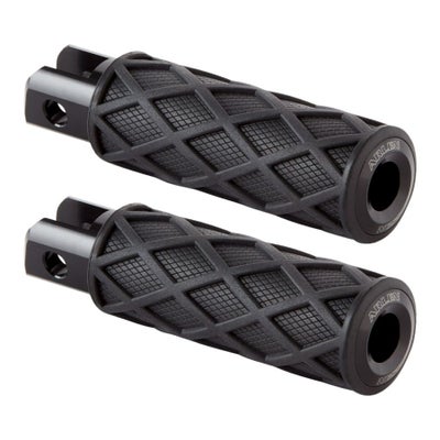 アレンネス Air Trax ライダーフットペグ ブラック M8ソフテイル 